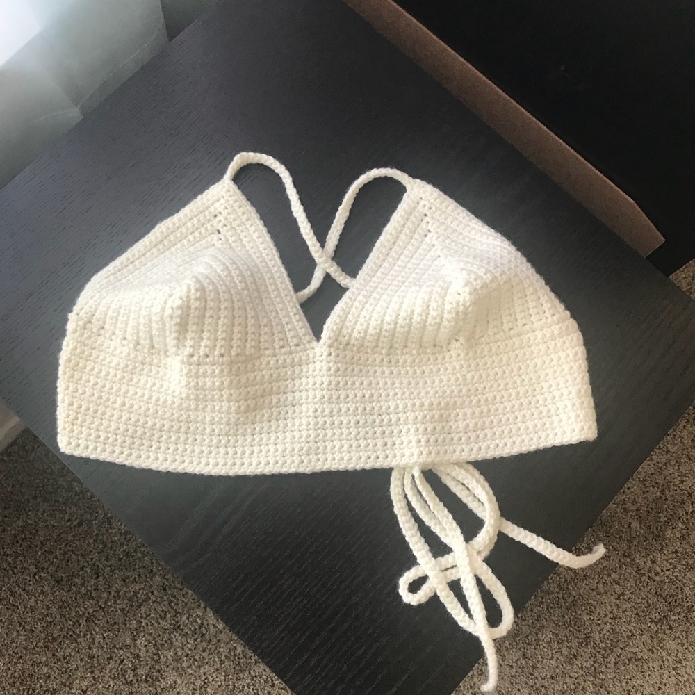 Crochet bralette